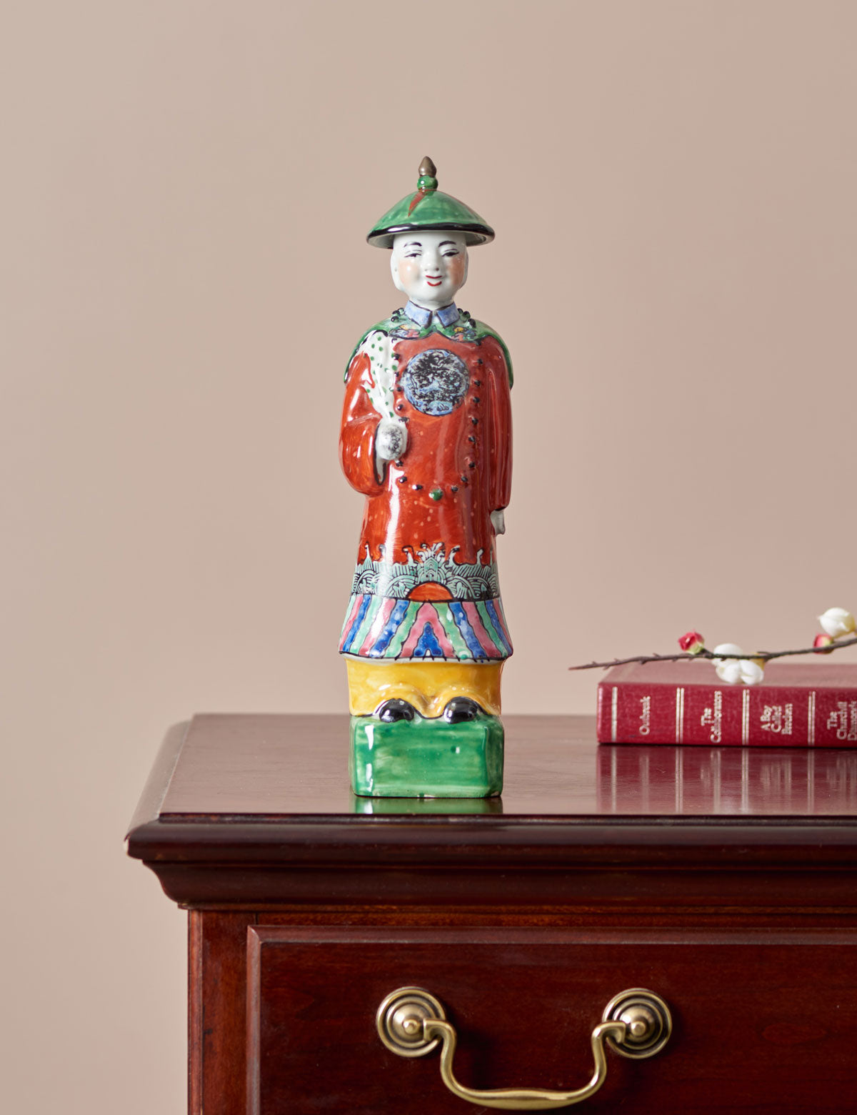 'The Qing Emperors' Porcelain Sculptures - Set of 3