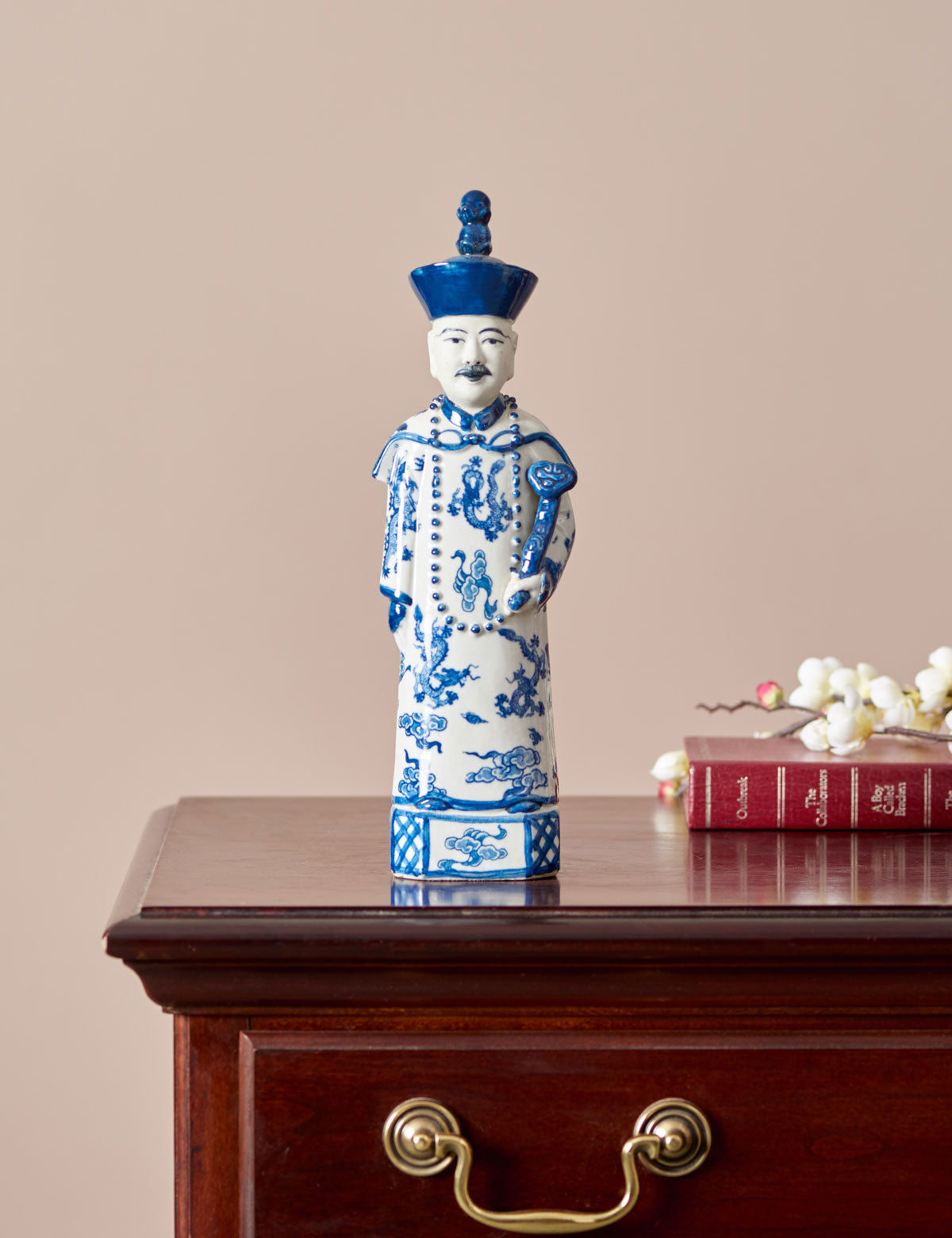 'The Qing Emperors' Porcelain Sculptures - Set of 3