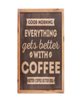 Everything Tastes Better with Coffee Wall Art - The Decor Kart 