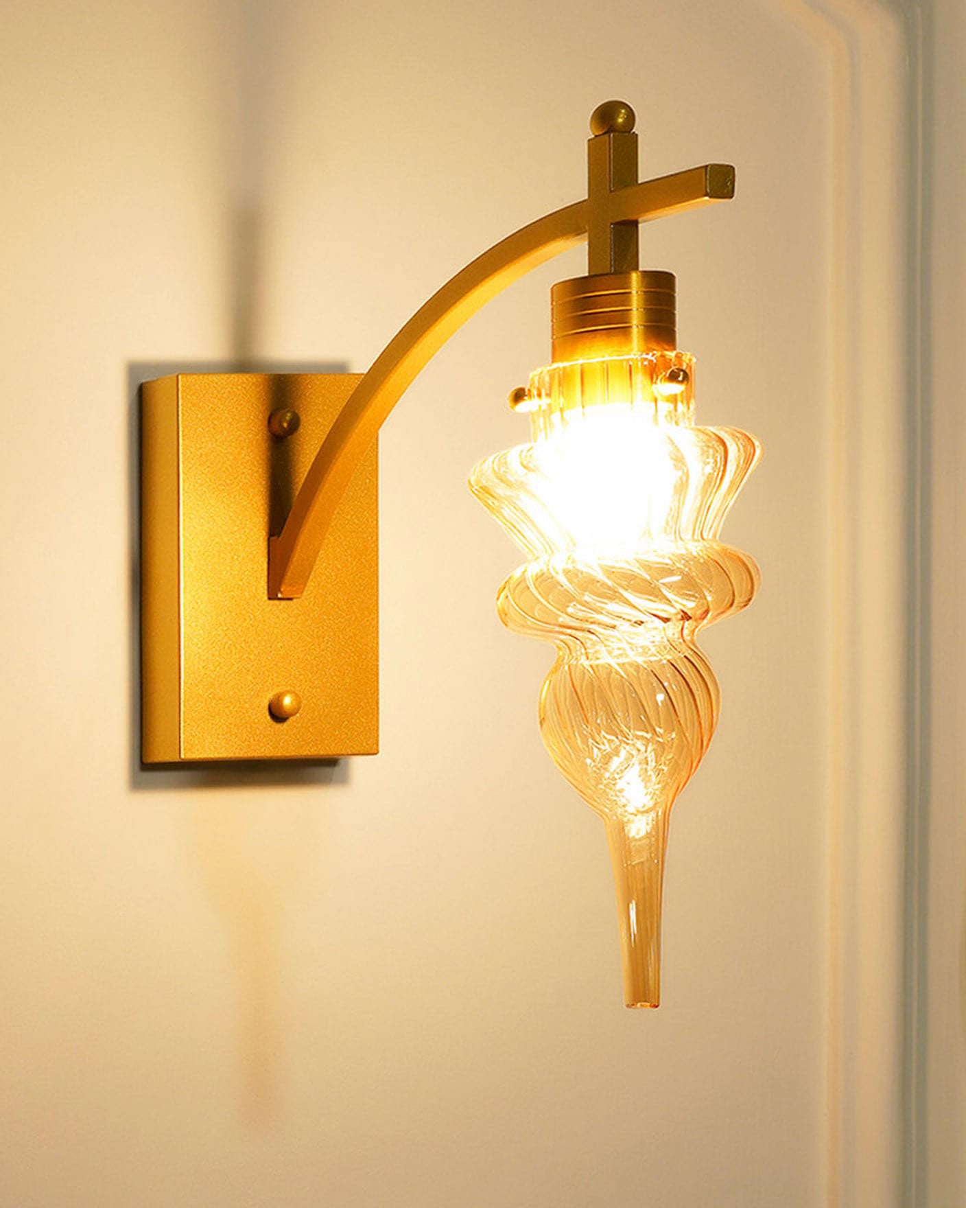 Ambient Wall Sconce - Clear - The Decor Kart 