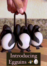 Egguin - Penguin-Shaped 6 Egg Boiler Cooker - The Decor Kart 